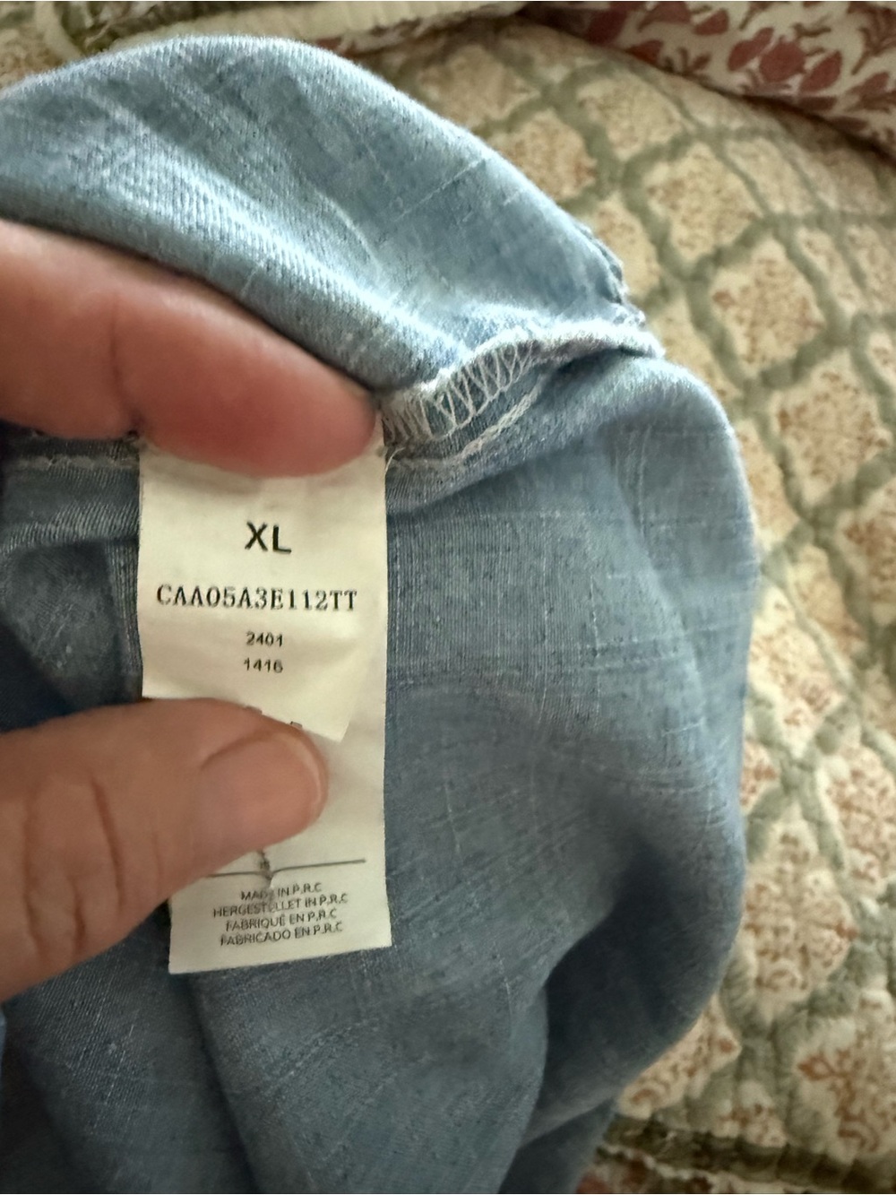 Cupshe Light Blue Sleeveless Denim Mini Dress - Picture 8 of 8